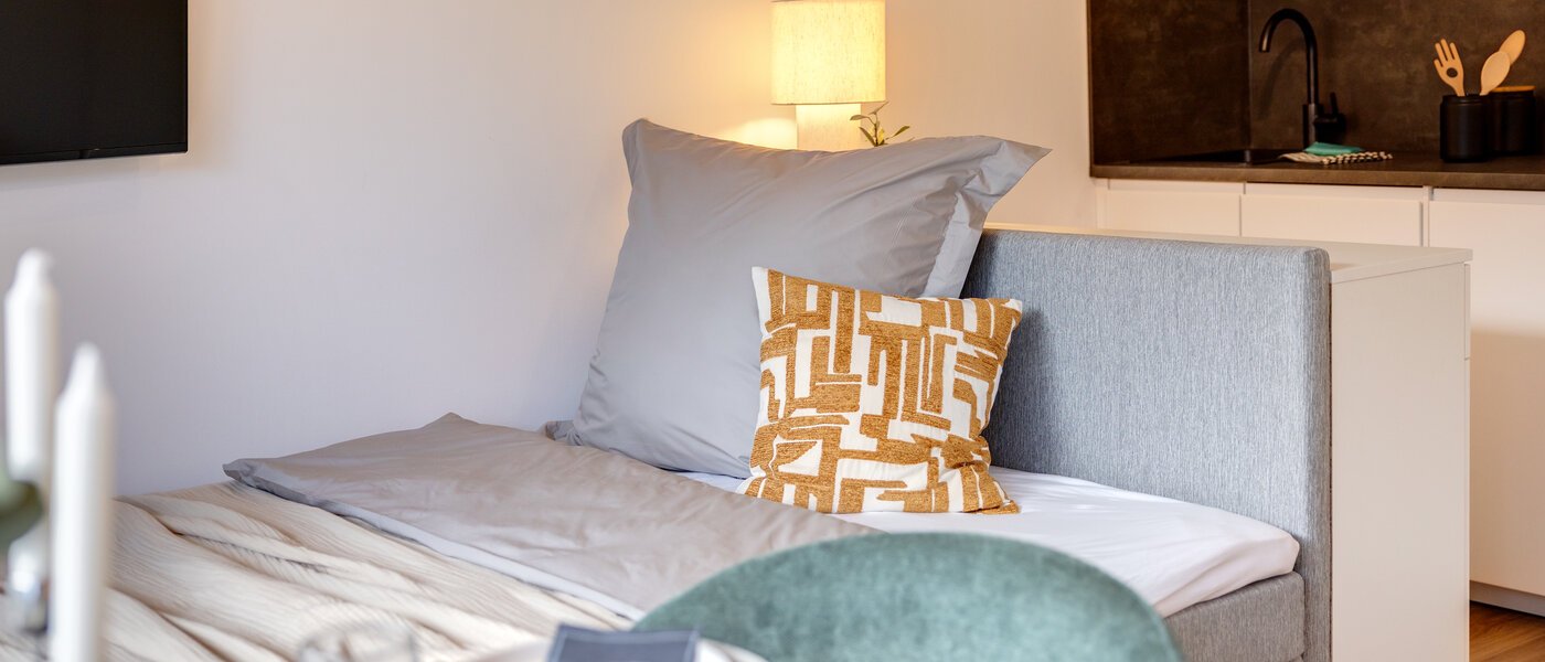 アパルトマン München Schwabing-Nord (zw. Leopoldstraße & Englischen Garten) 02 スリーピングアリア 14305