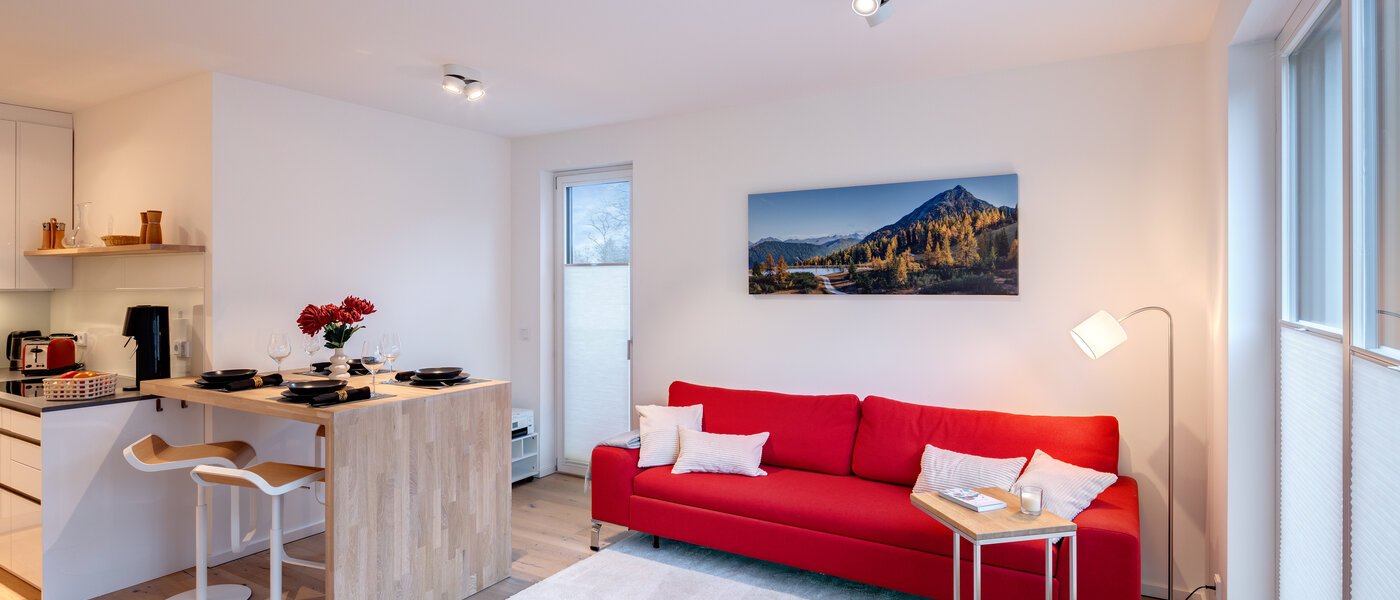 マンション München Harlaching 01 リビングエリア 14313