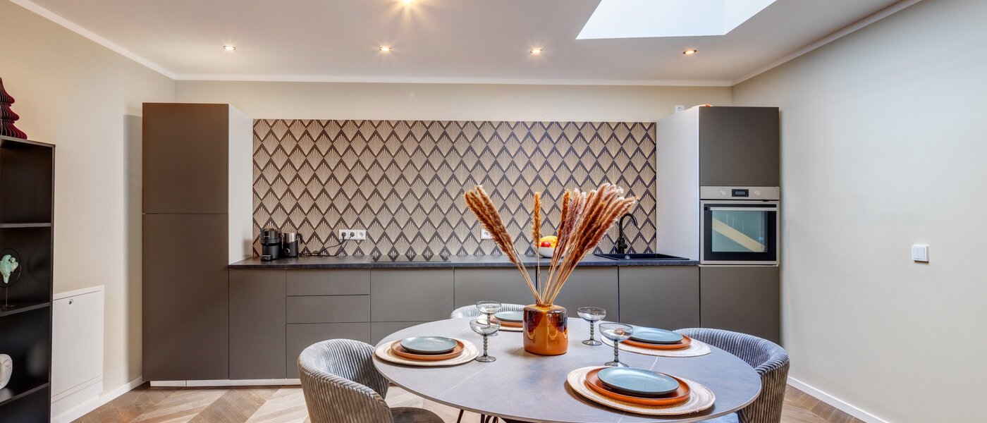 メゾネット・マンション（複数階にわたるマンション） München Glockenbachviertel 01 キッチン 14318