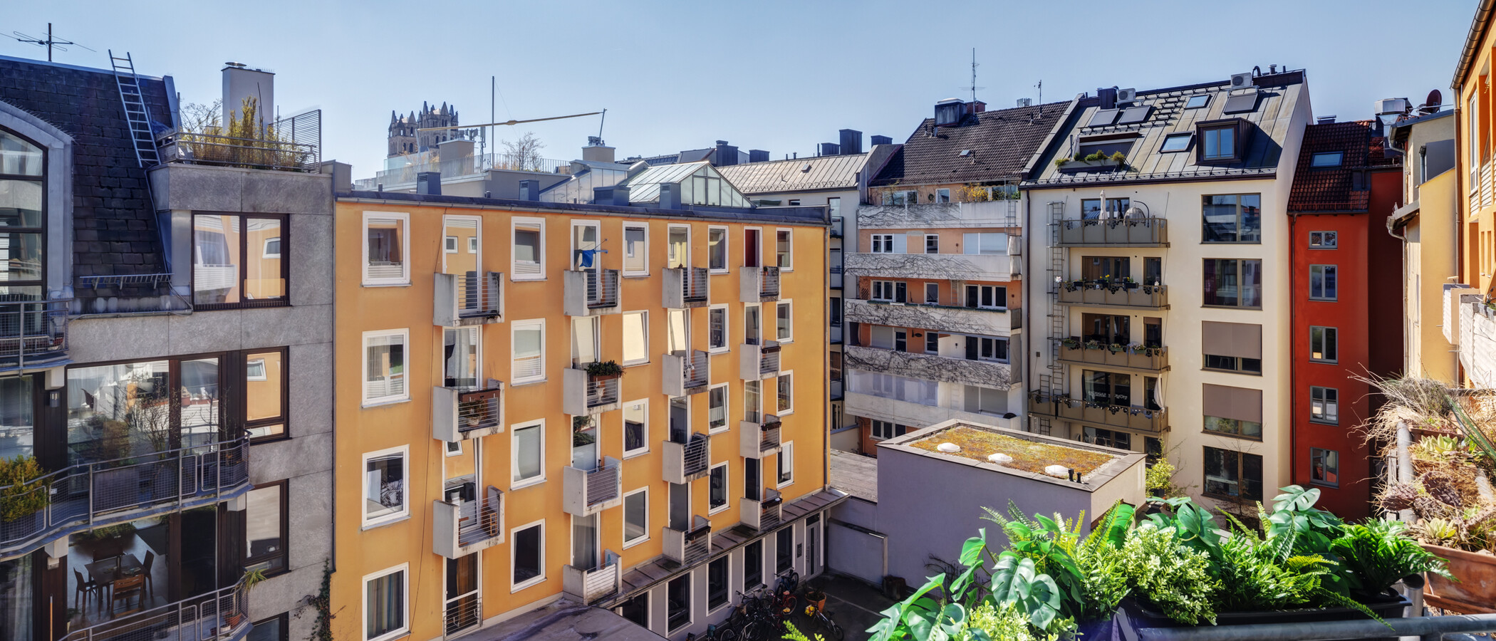 メゾネット・マンション（複数階にわたるマンション） München Glockenbachviertel 01 物件からの眺め 14319
