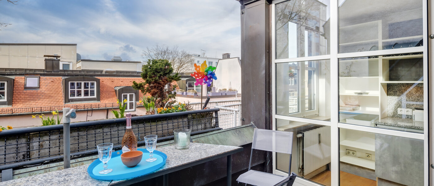 マンション München Maxvorstadt 02 ベランダ 14358