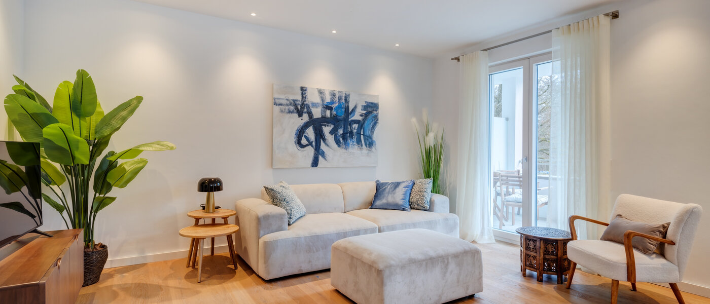 マンション München Harlaching 01 リビングエリア 14361