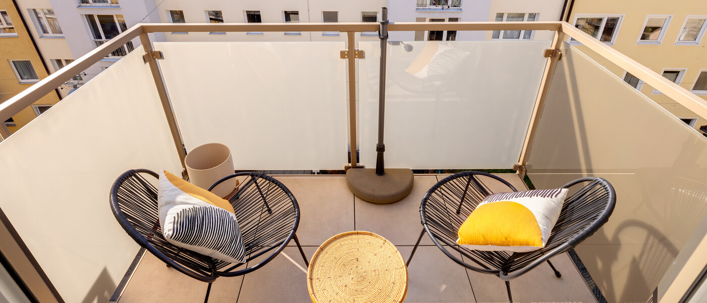 マンション München Schwabing-West (rund um den Hohenzollernplatz) 02 ベランダ 14369