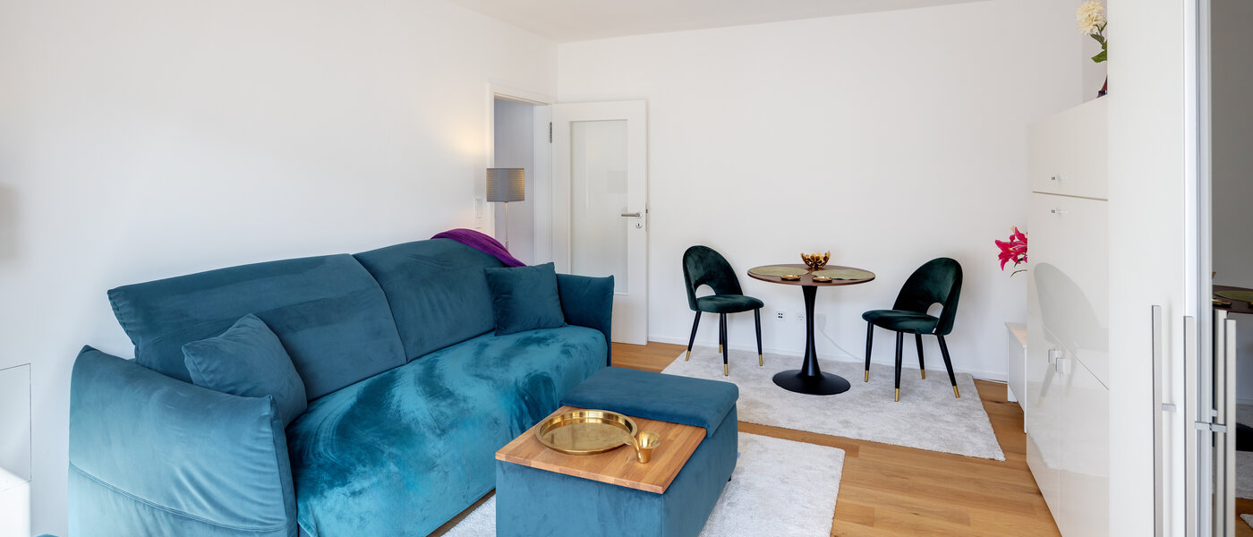 マンション München Schwabing-West (rund um den Hohenzollernplatz) 02 リビングエリア 14369