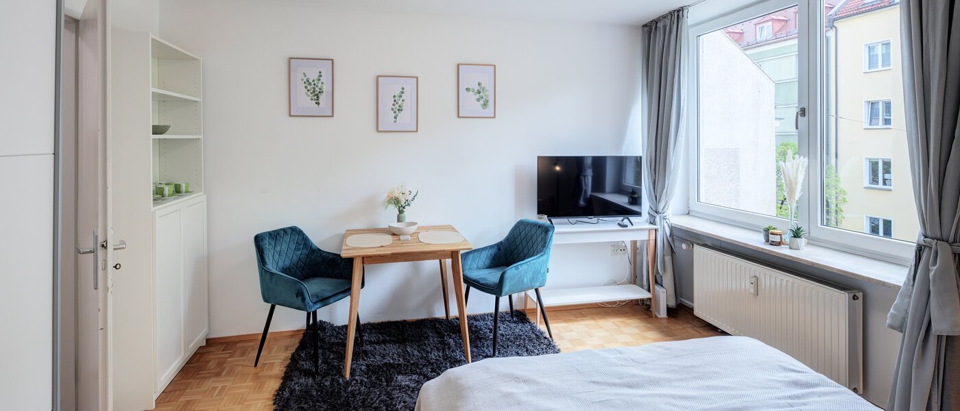 アパルトマン München Maxvorstadt 02 リビングエリア 14371