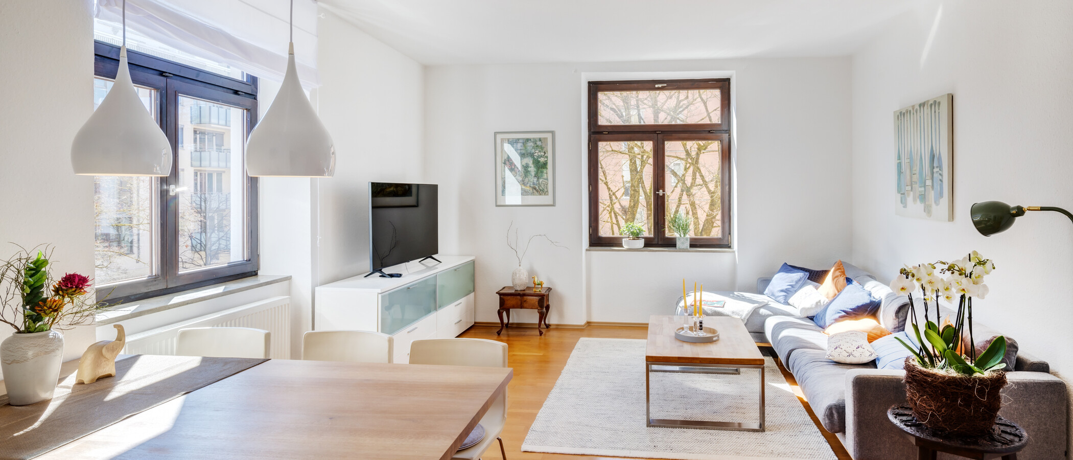 マンション München Au-Haidhausen 01 リビングルーム 14379