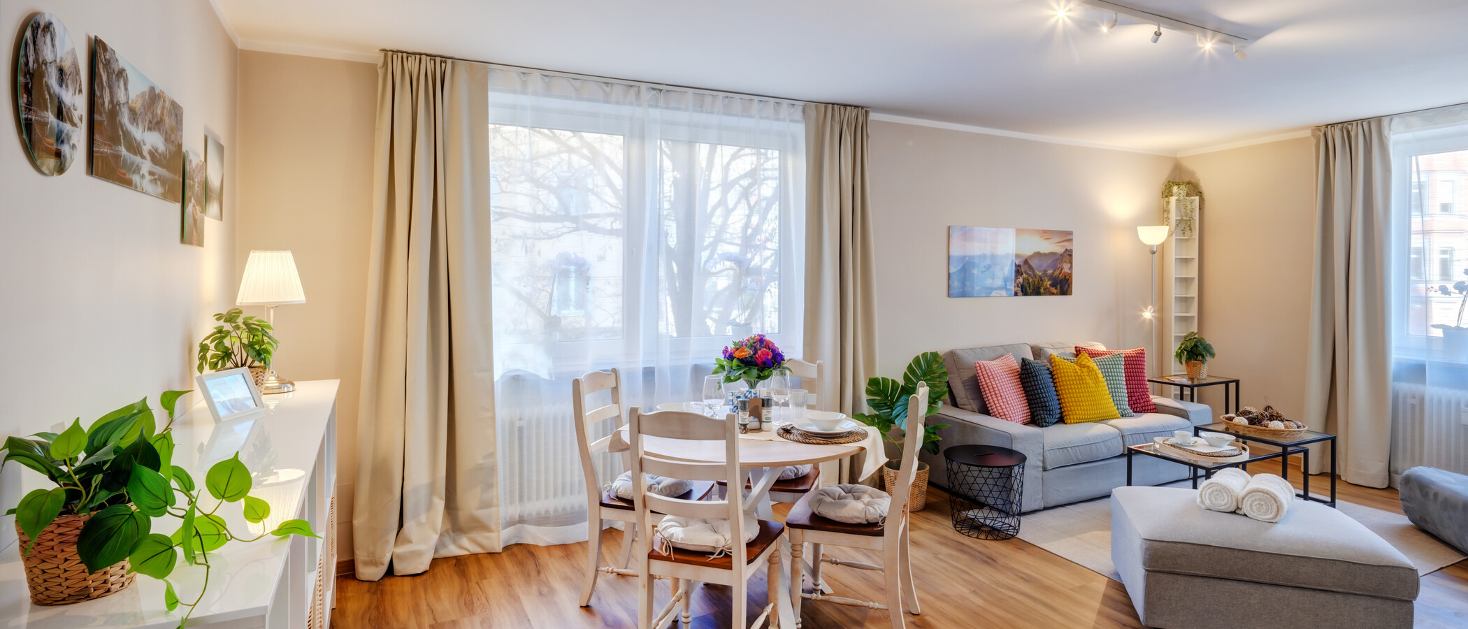 マンション München Lehel 01 リビングルーム 14389