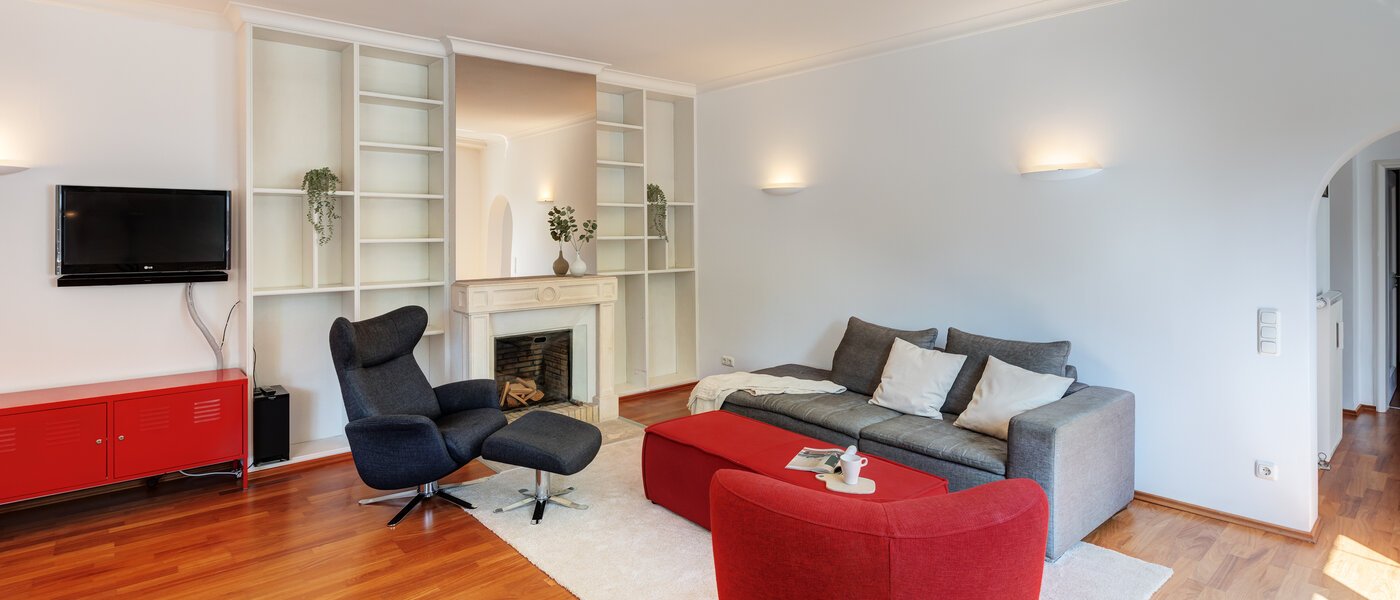 ペントハウス München Solln 03 リビングエリア 14396