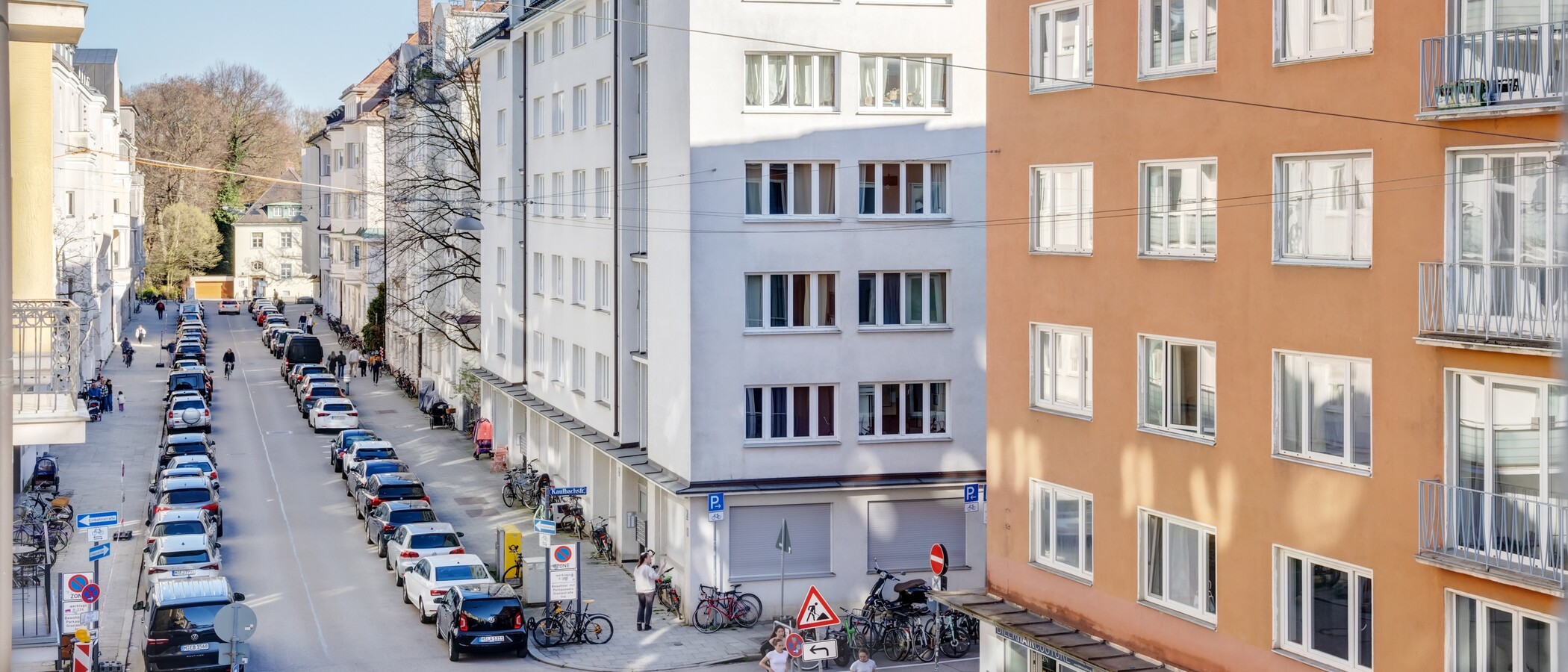 マンション München Schwabing-Nord (zw. Leopoldstraße & Englischen Garten) 01 物件からの眺め 14397