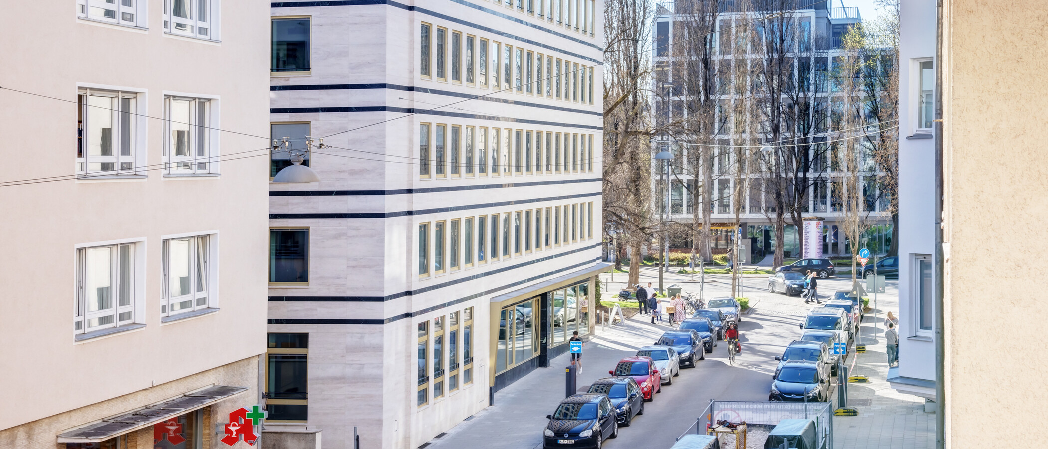 マンション München Schwabing-Nord (zw. Leopoldstraße & Englischen Garten) 02 物件からの眺め 14397