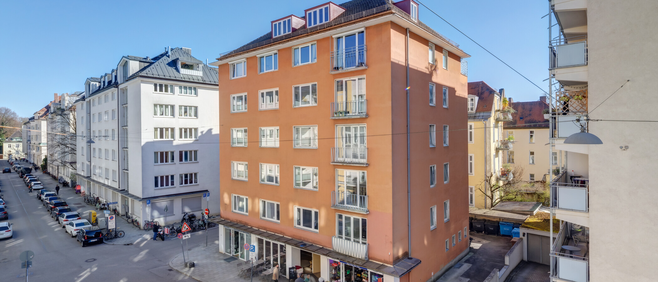 マンション München Schwabing-Nord (zw. Leopoldstraße & Englischen Garten) 03 物件からの眺め 14397