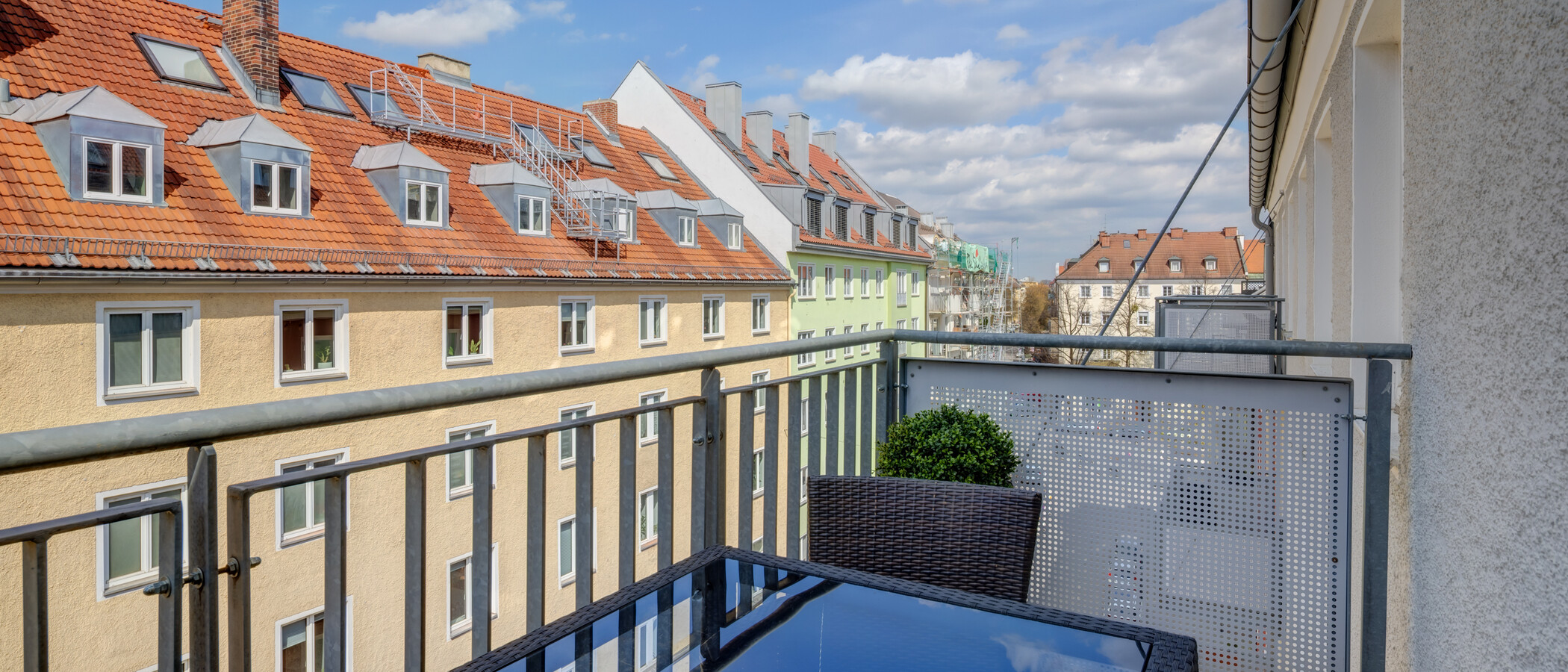 マンション München Maxvorstadt - Rund um den Josephsplatz 02 ベランダ 14405
