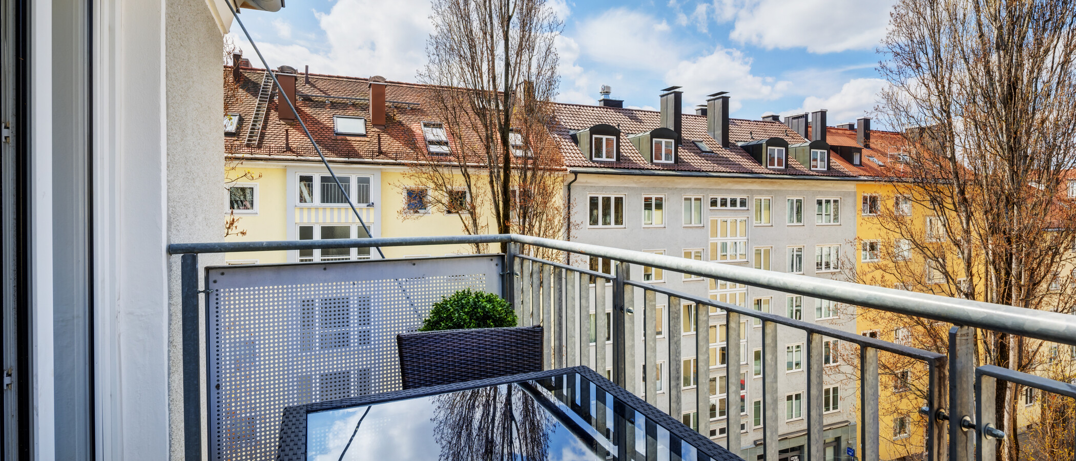 マンション München Maxvorstadt - Rund um den Josephsplatz 03 ベランダ 14405