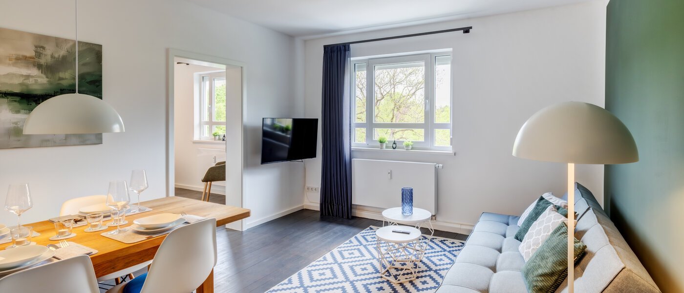 マンション München Maxvorstadt 01 リビングルーム 14411