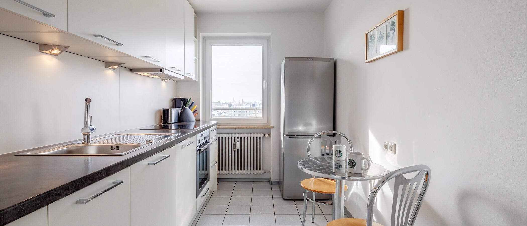 マンション München Schwabing-Georgenschwaige 01 キッチン 1443