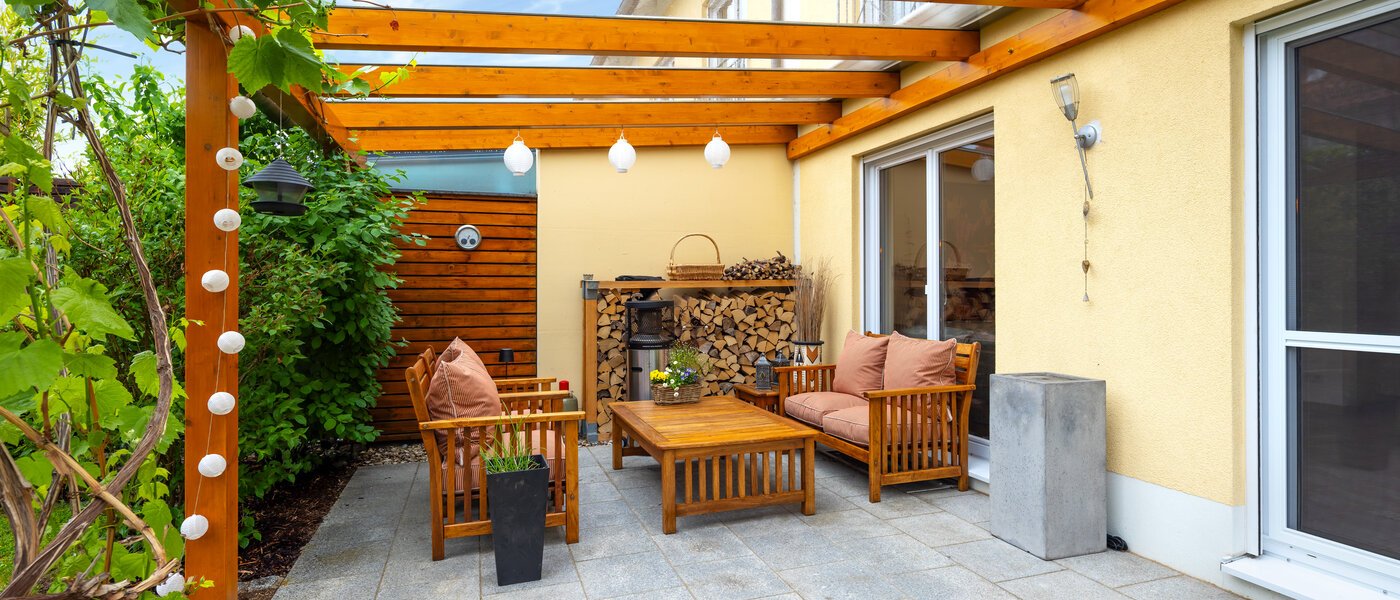 テラスハウス角住宅 München Heimstetten 02 テラス・ポーチ 14431