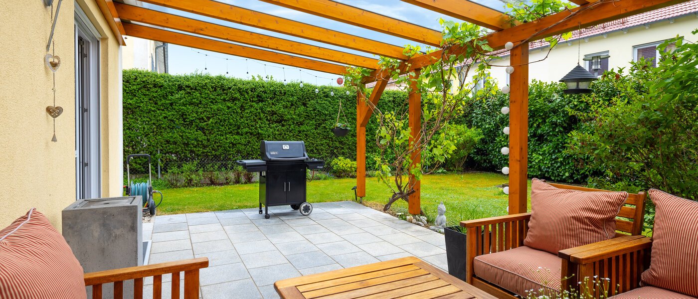 テラスハウス角住宅 München Heimstetten 03 テラス・ポーチ 14431