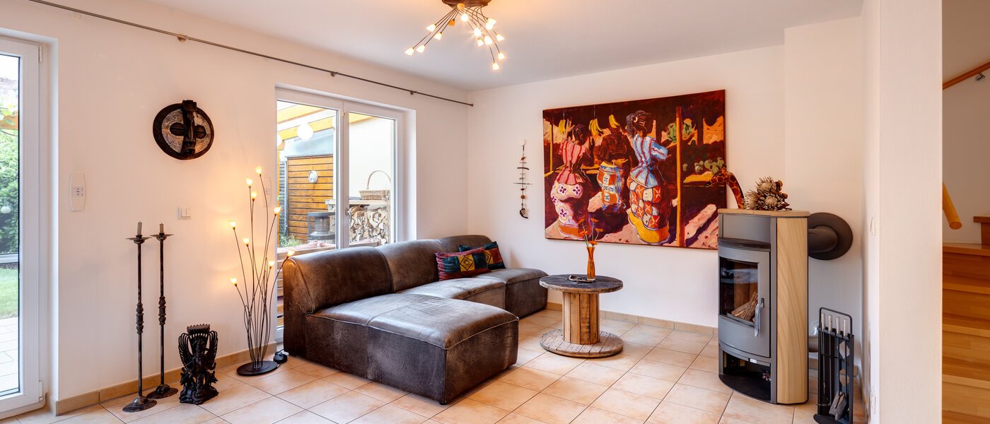 テラスハウス角住宅 München Heimstetten 02 リビングルーム 14431