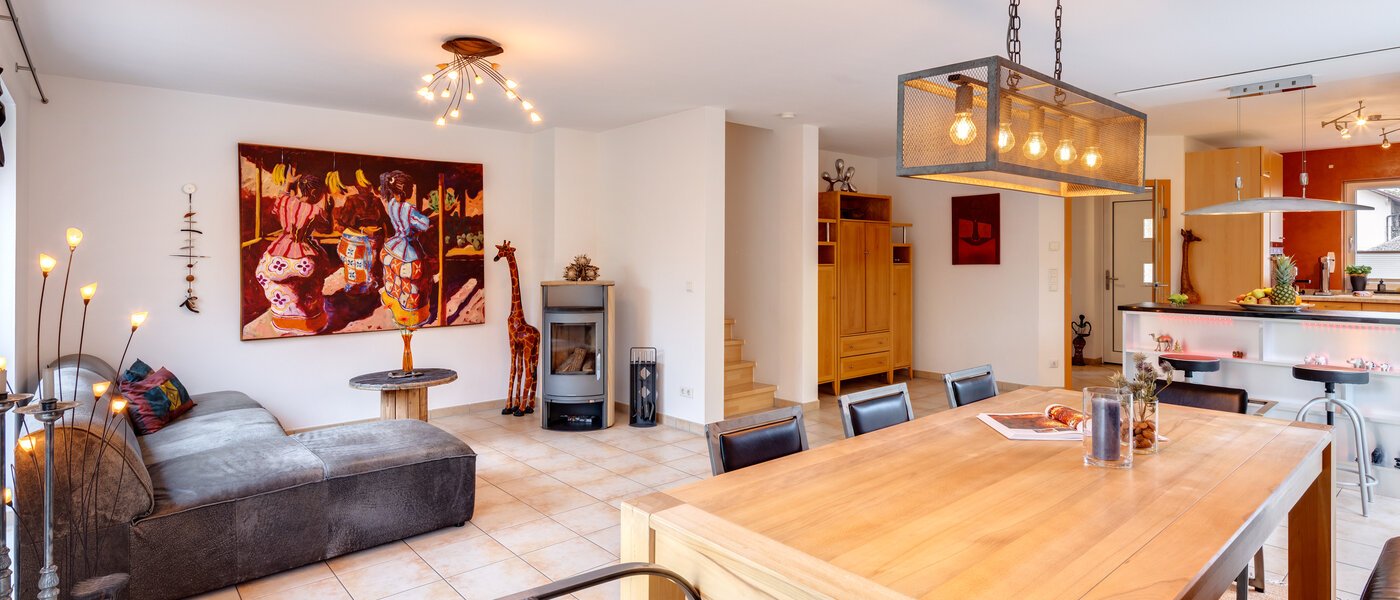 テラスハウス角住宅 München Heimstetten 03 リビングルーム 14431