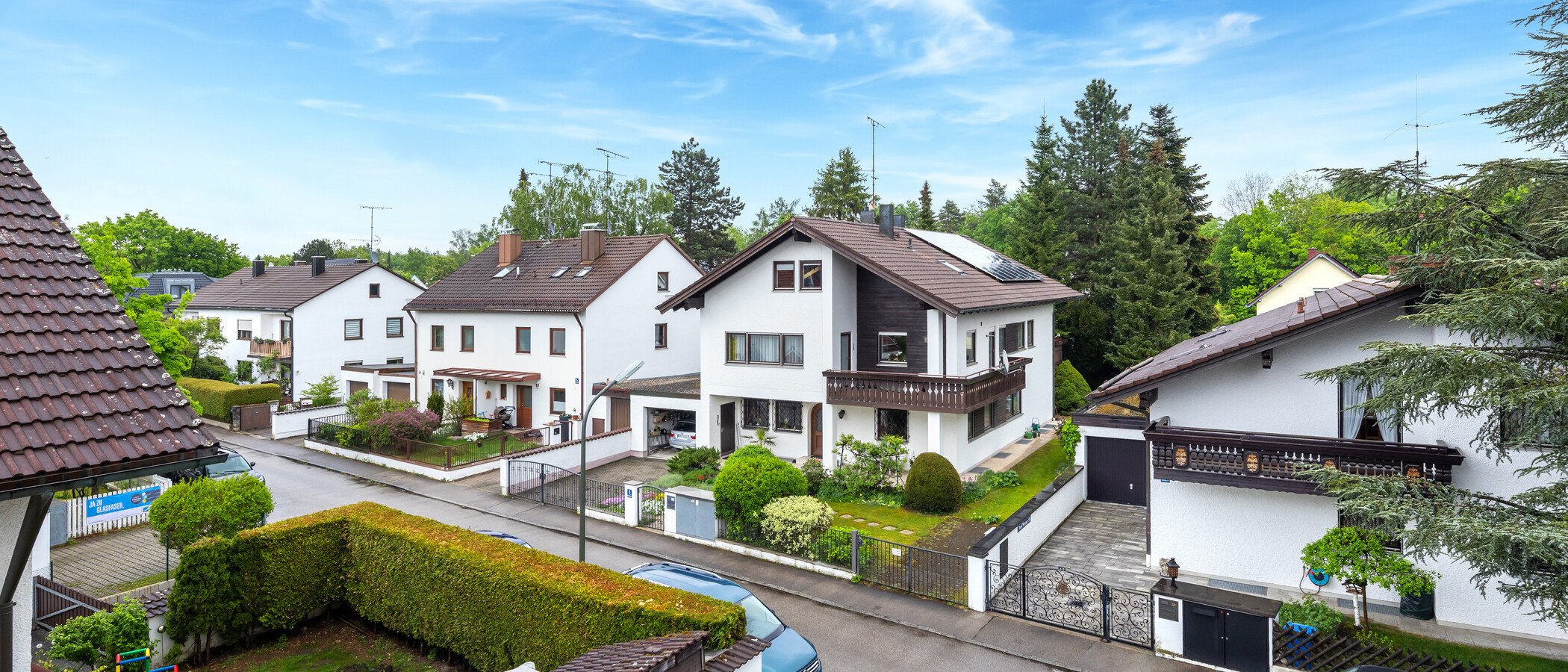 アティック・フラット（屋根裏） München Waldperlach 02 物件からの眺め 14432