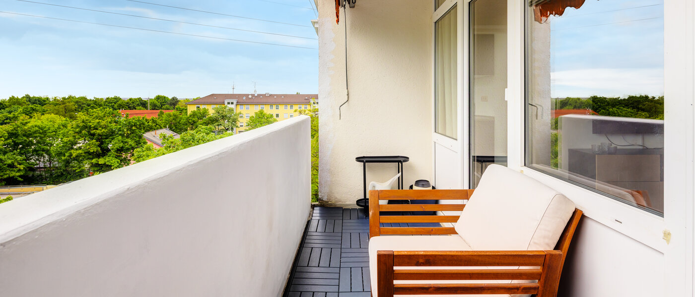 マンション München Freimann 02 ベランダ 14434