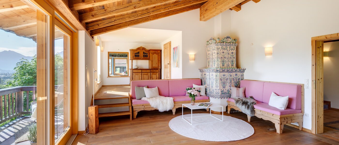 邸宅 Bad Wiessee 02 リビングルーム 14436