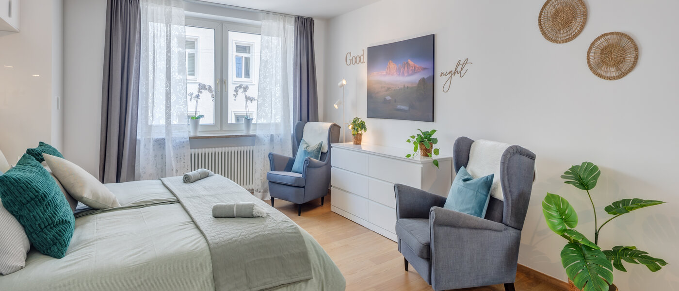 マンション München Lehel 03 寝室 14461