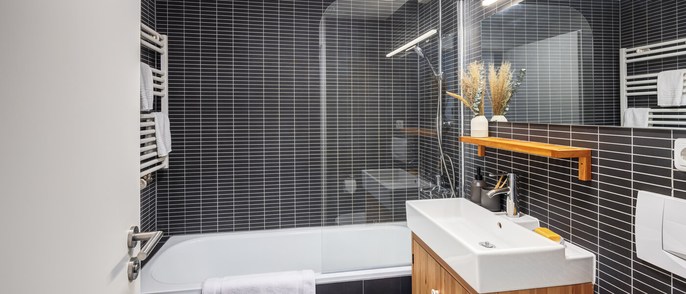 複層－回廊住宅 München Obersendling 01 浴室 14471