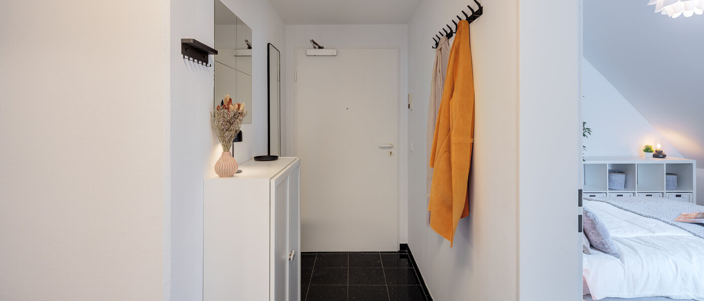 複層－回廊住宅 München Obersendling 03 玄関入り口 14471