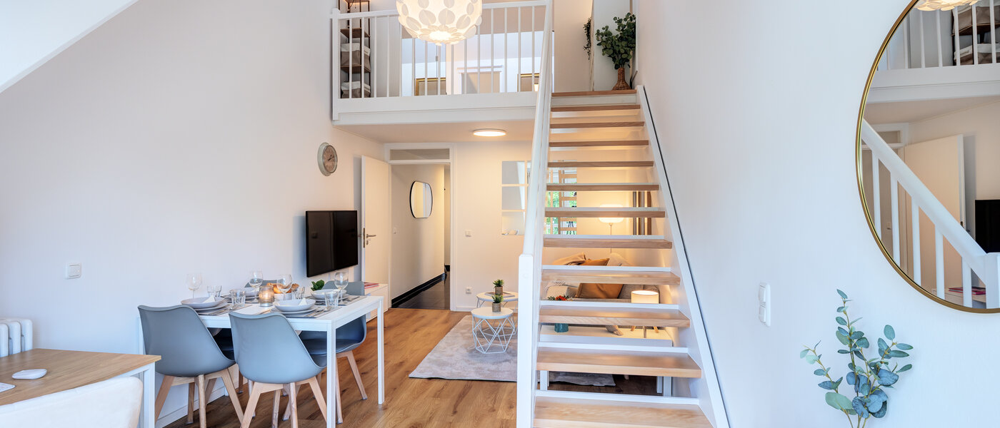 複層－回廊住宅 München Obersendling 04 リビングエリア 14471