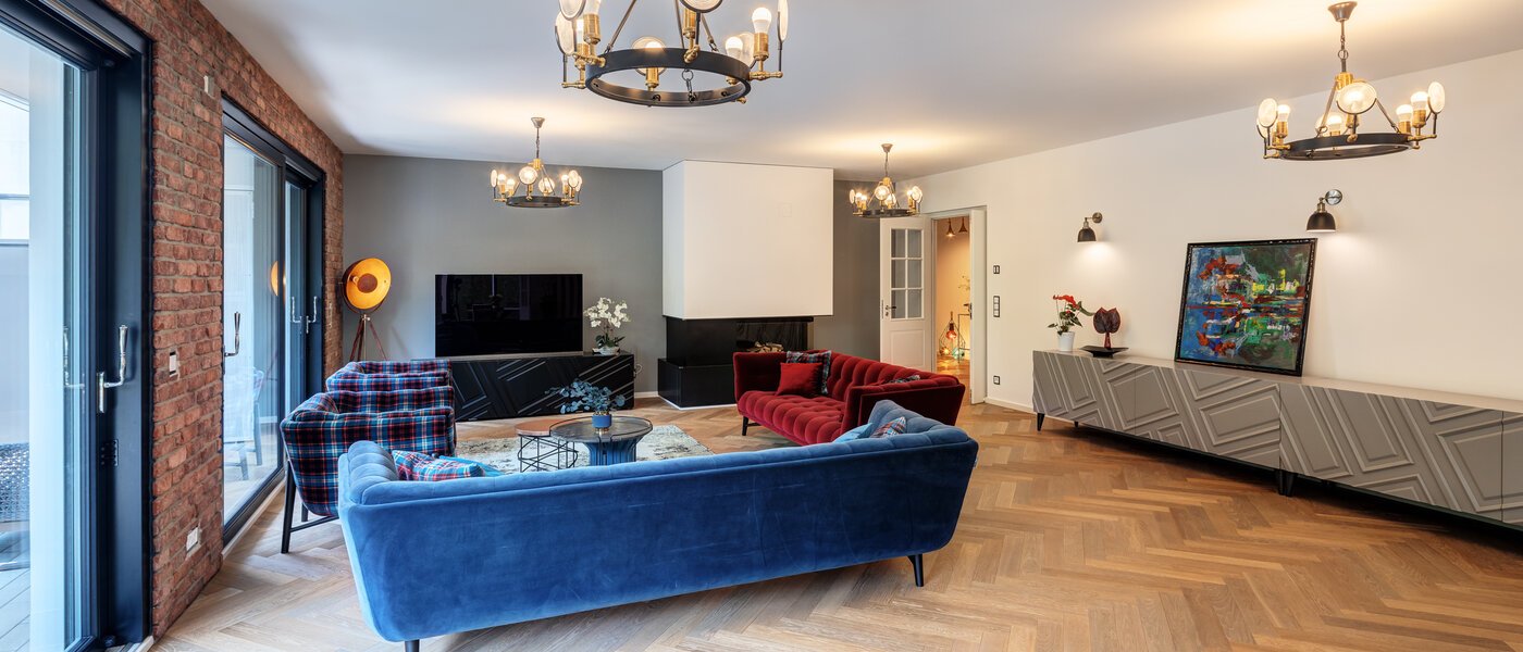 マンション München Solln 04 リビングルーム 14479