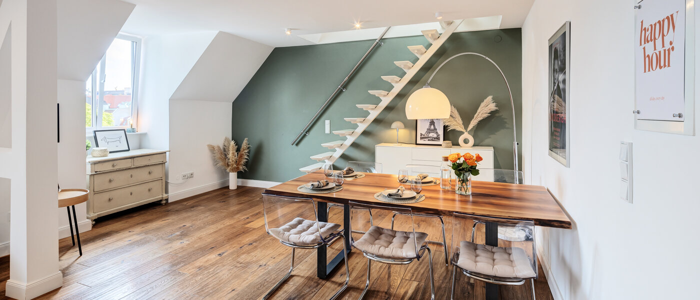 マンション München Lehel 01 ダイニングエリア 14503