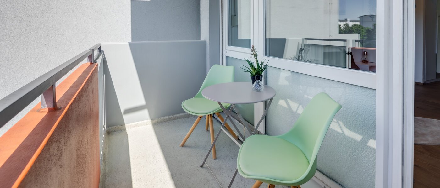 アパルトマン München Am Hart 02 ベランダ 14506