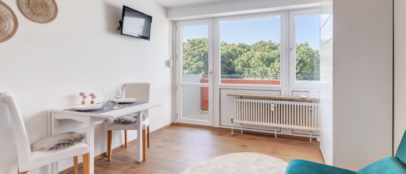 アパルトマン München Am Hart 03 リビングエリア 14506