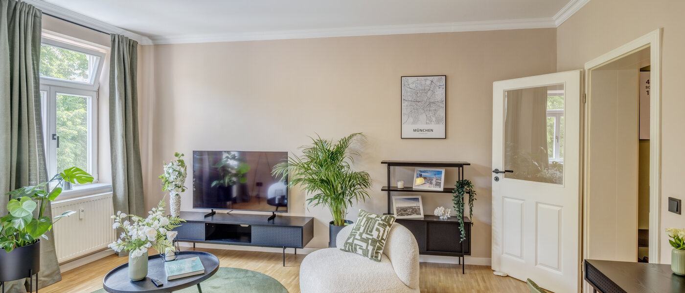 マンション München Schwanthalerhöhe 02 リビングエリア 14516