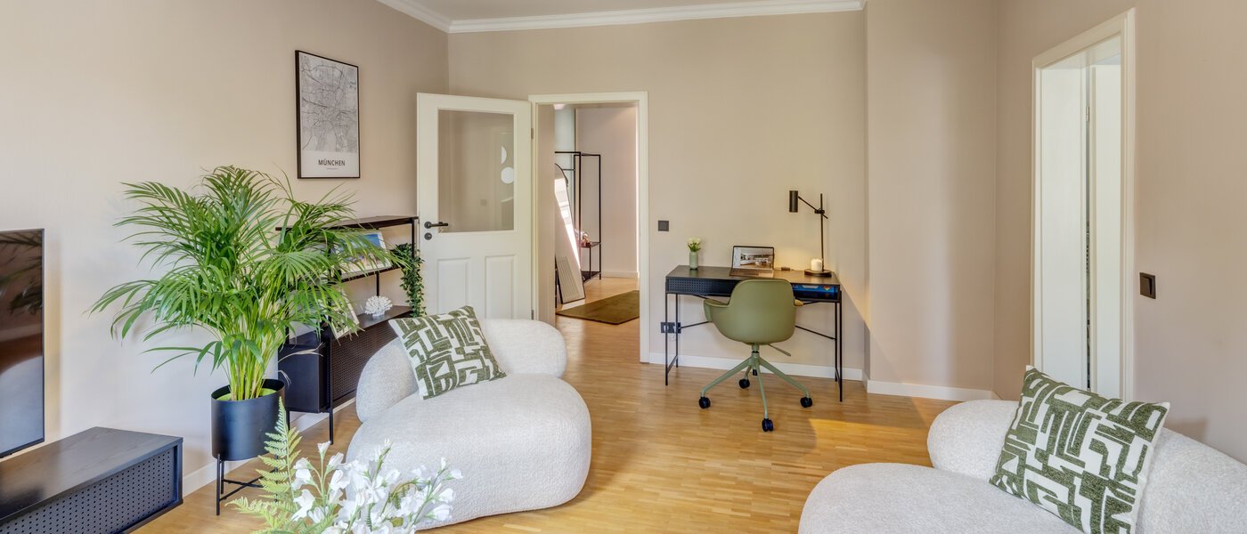 マンション München Schwanthalerhöhe 03 リビングエリア 14516