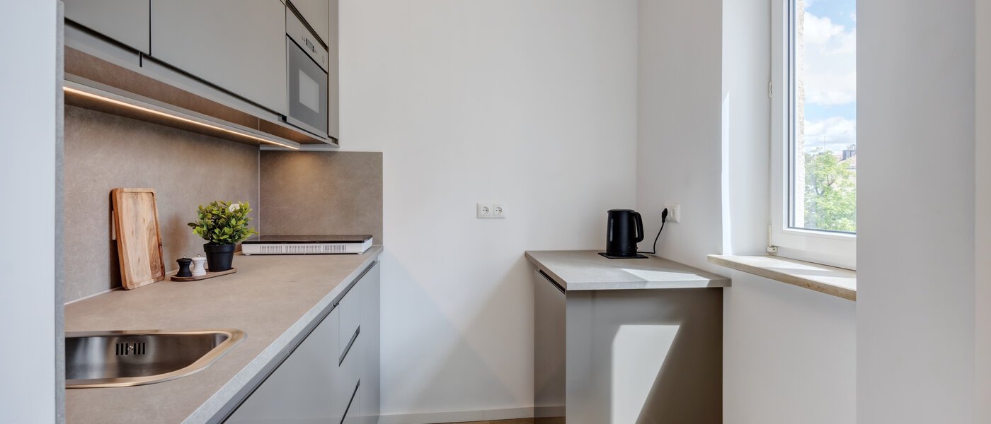 マンション München Maxvorstadt - Museumsviertel 01 キッチン 14520