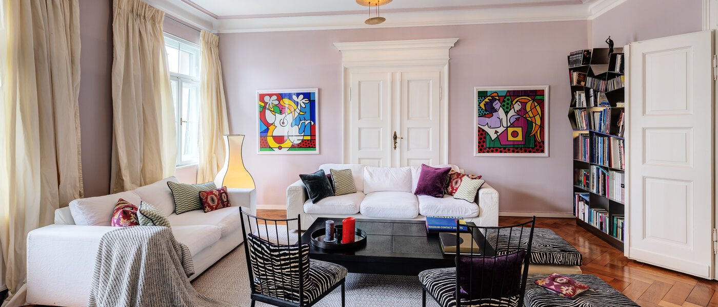 マンション München Neuhausen 02 リビングルーム 14528