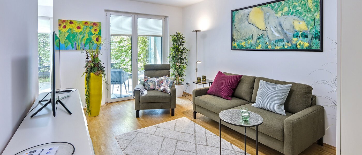 マンション München Obergiesing 01 リビングエリア 14529