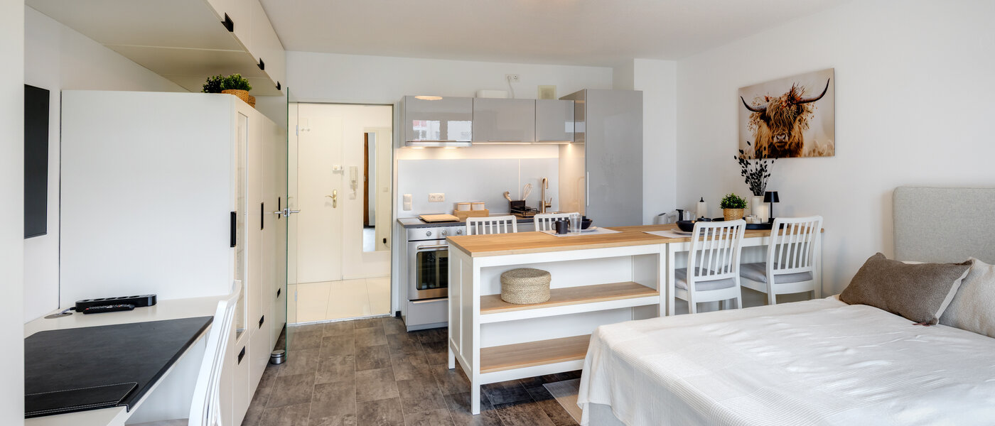 マンション München Milbertshofen 04 リビングエリア 14531