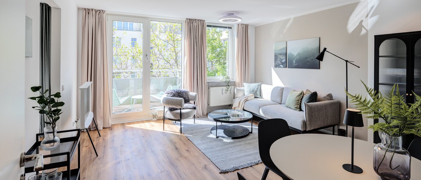 マンション München Maxvorstadt 01 リビングエリア 14537