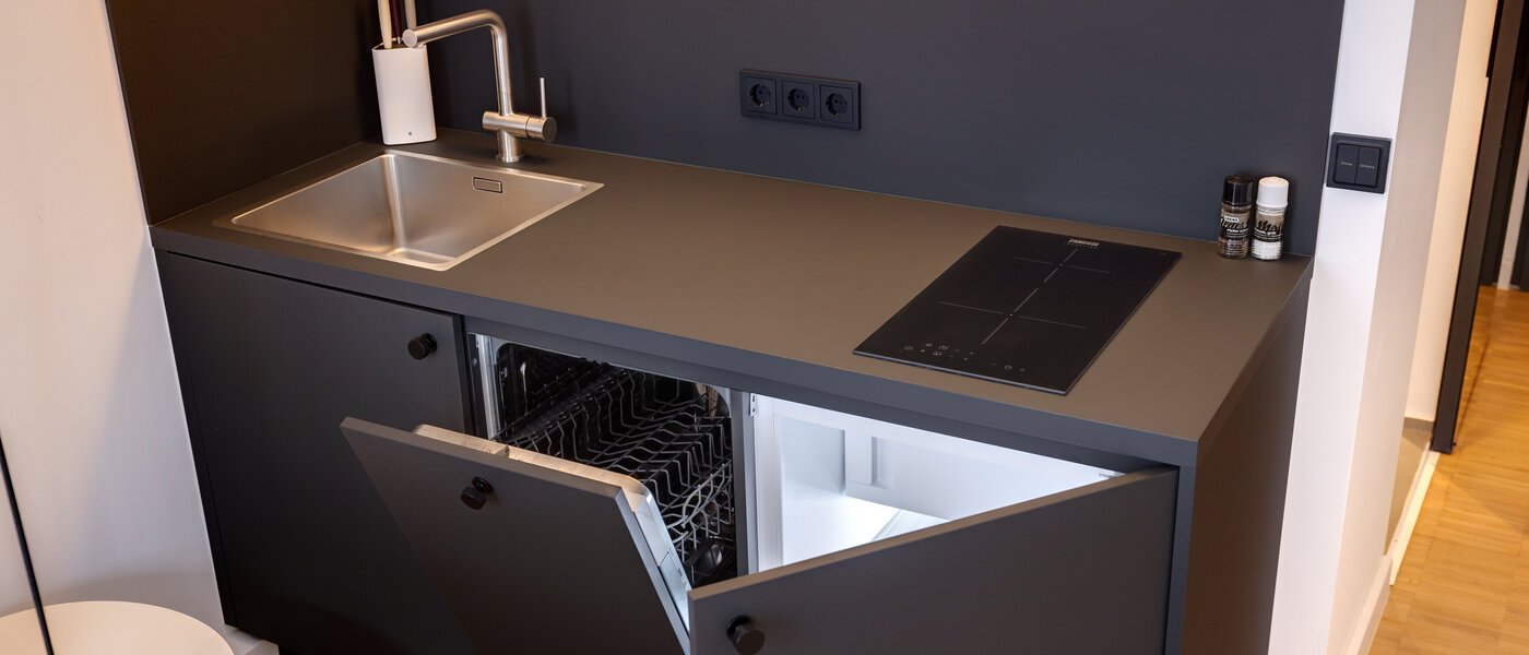 アパルトマン München Schwabing-West (rund um den Hohenzollernplatz) 01 キッチン 14544