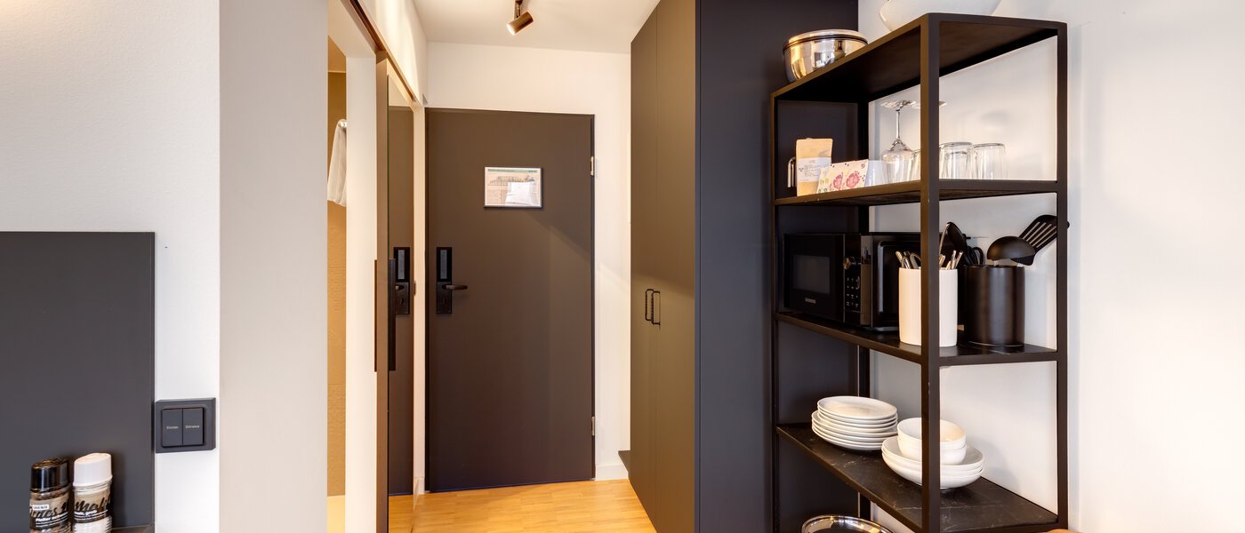 アパルトマン München Schwabing-West (rund um den Hohenzollernplatz) 01 玄関入り口 14544