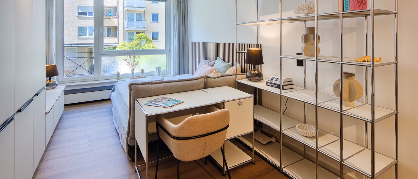 マンション München Schwabing-West 01 リビングエリア 14552