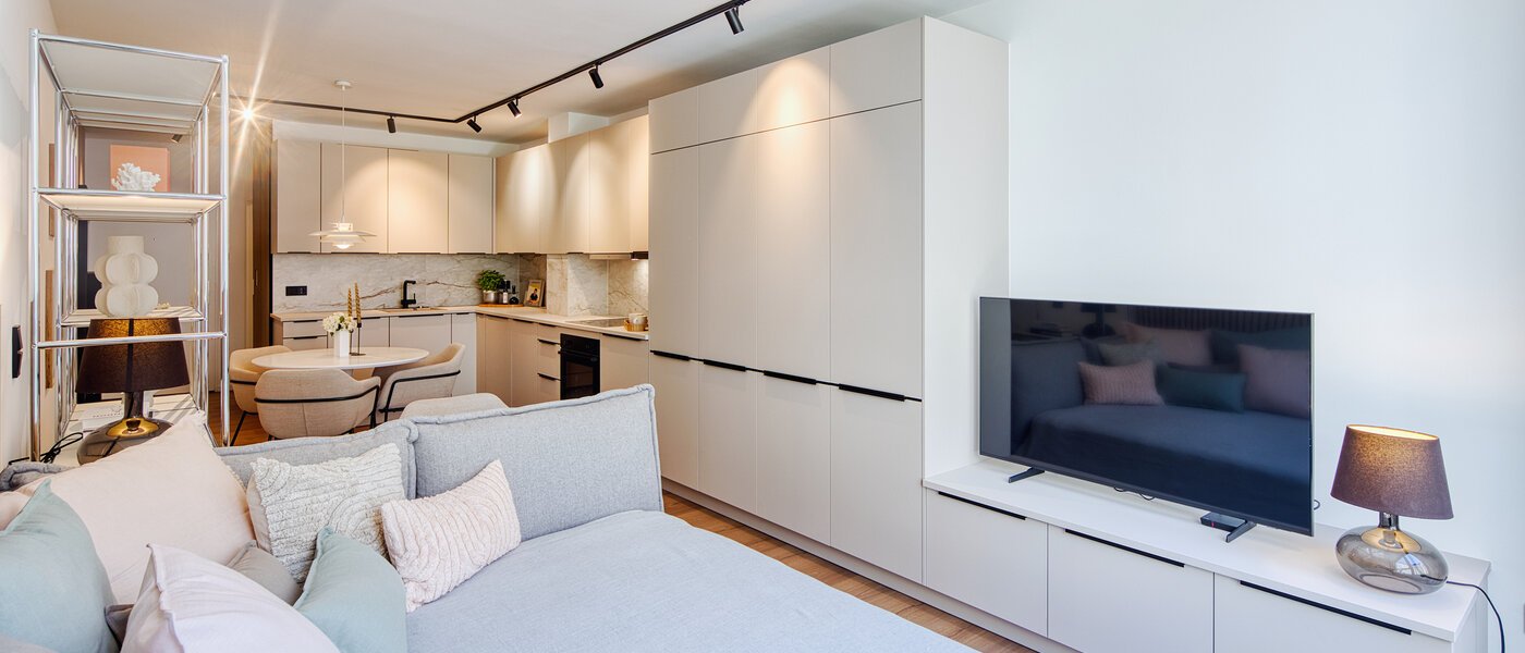 マンション München Schwabing-West 03 リビングエリア 14552