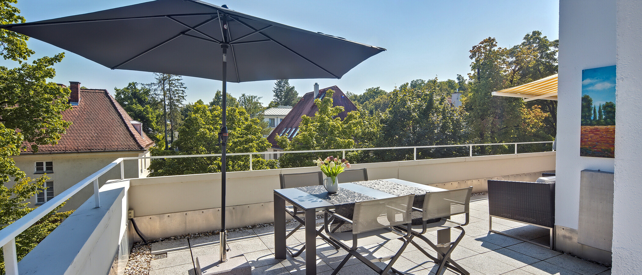 ペントハウス住宅 München Nymphenburg 01 物件からの眺め 14553