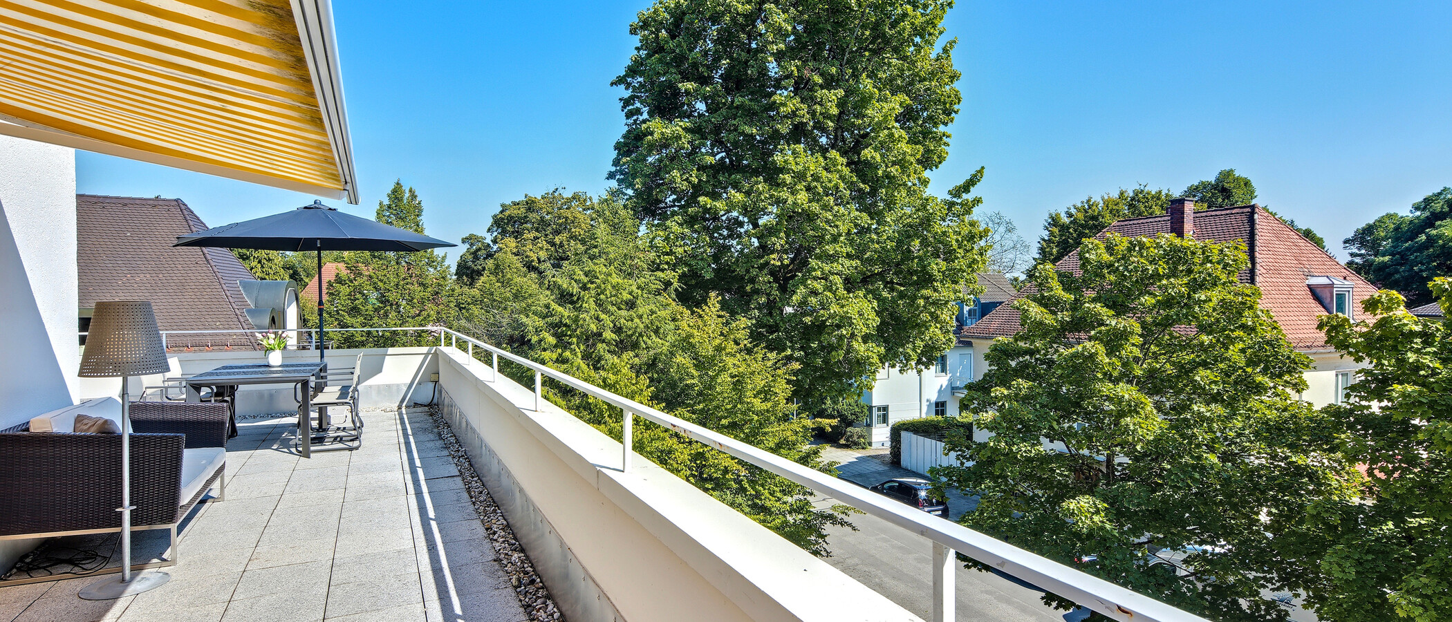 ペントハウス住宅 München Nymphenburg 02 物件からの眺め 14553