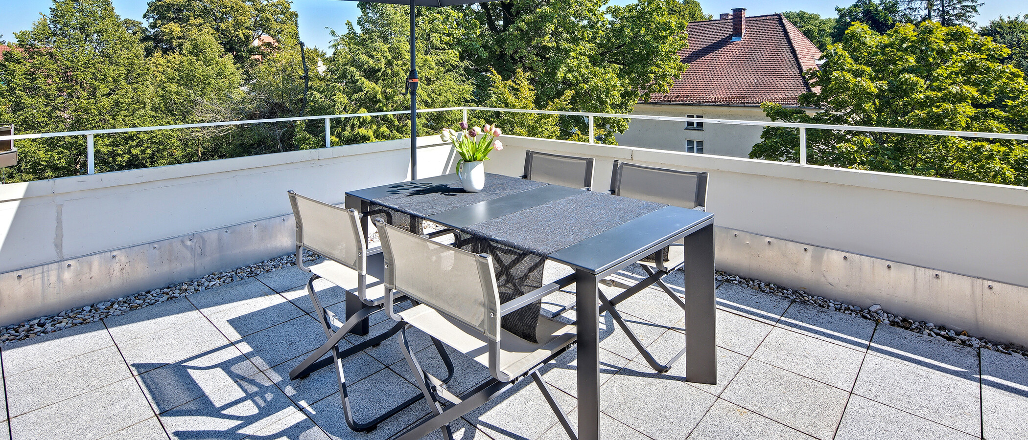 ペントハウス住宅 München Nymphenburg 04 ルーフテラス 14553