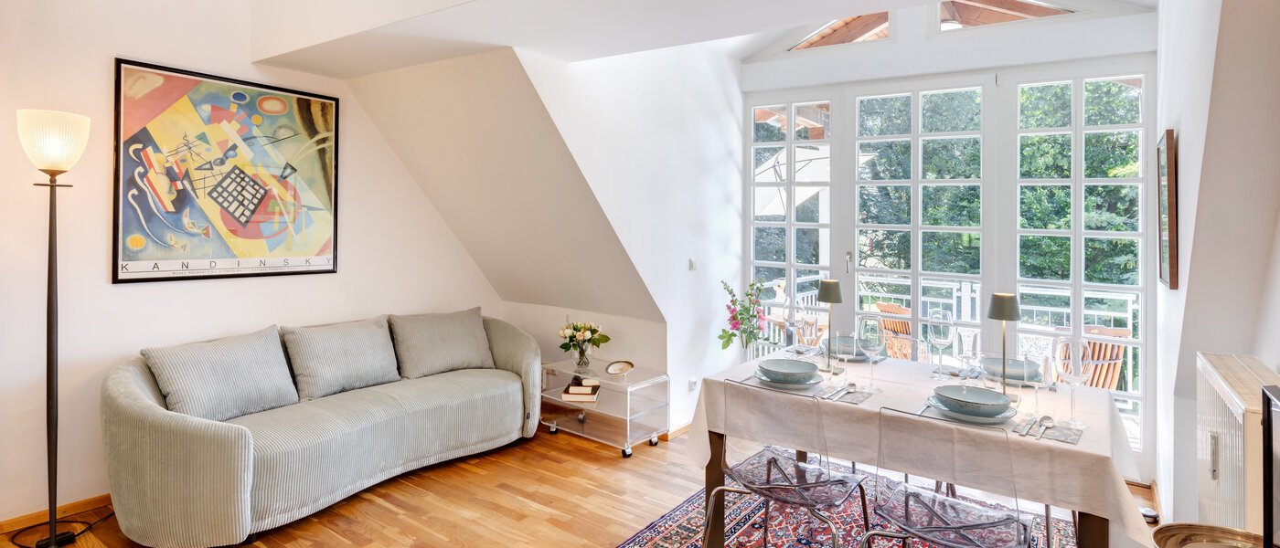 複層－回廊住宅 München Ramersdorf 02 リビングエリア 14556