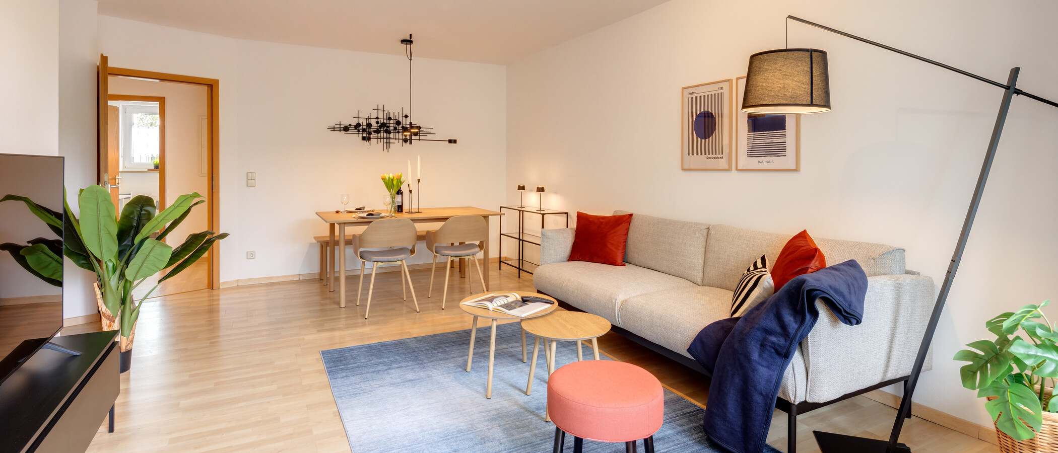 マンション München Neuperlach 03 リビングエリア 14565